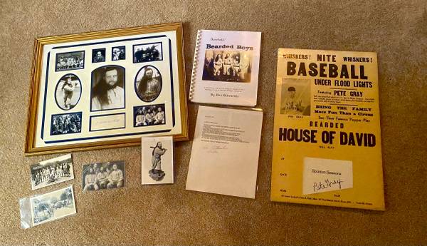 Photo House of David Baseball Items