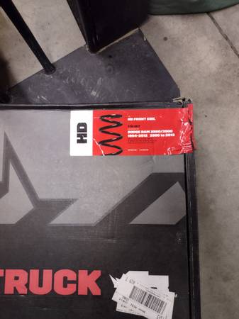 Photo Tuff truck heavy duty springs Dodge ram $150