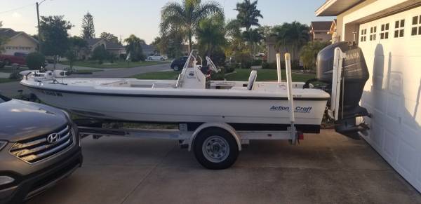 2004 actioncraft flats boat $15,800