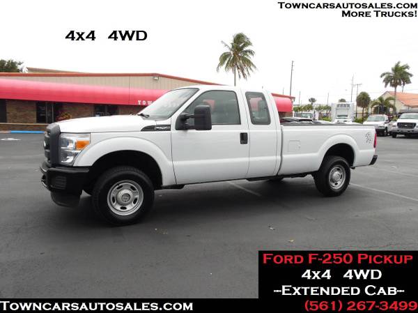 Photo 2013 Ford F250 F-250 4X4 4WD Extended Cab Pickup Truck Pick Up Truck - $26,900 (4x4 4WD)