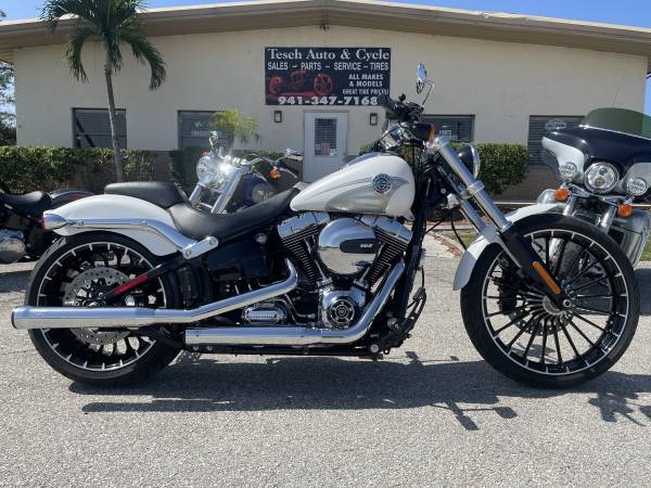 Photo 2017 HARLEY-DAVIDSON FXSB BREAKOUT COBRA EXHAUST ONLY 1844 MILES MINT $16,995