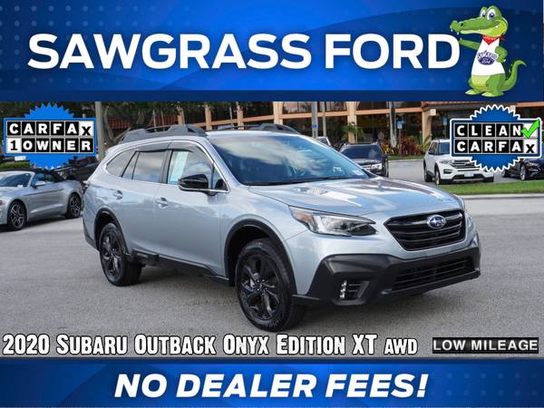 Photo 2020 Subaru Outback Onyx Edition XT AWD - Stock  10695LA - $29,500 (954-851-9084)