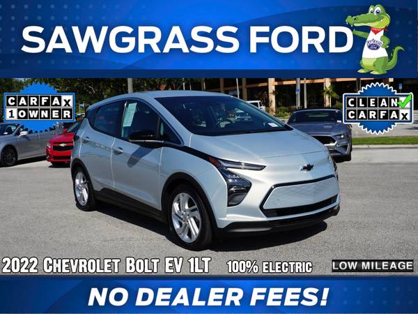 Photo 2022 Chevrolet Bolt EV 1LT - Stock  87087A Financing available - $29,000 (954-851-9084)