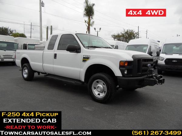 Photo Ford F250 F-250 4x4 EXTENDED CAB Work Pickup Truck Pick Up Truck $17,900