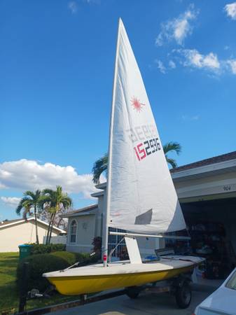 Laser sail boat EXCELLENT CONDITION Ready to go sailing and have Fun $1,600