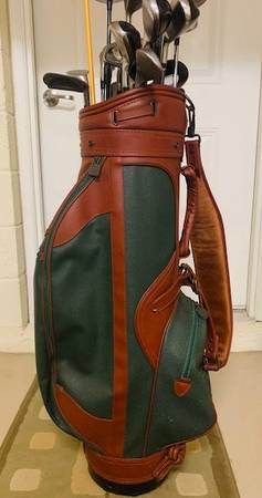 Photo Leather Ducks Unlimited Golf Bag $159