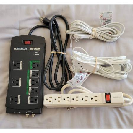 Photo Monster Power Home Theater Surge Protector with Extras $30