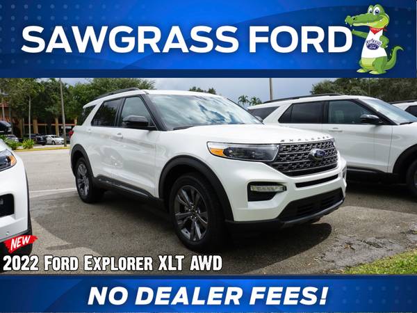 Photo NEW 2022 Ford Explorer XLT AWD - Stock  86890 Financing available - $51,759 (954-851-9084)