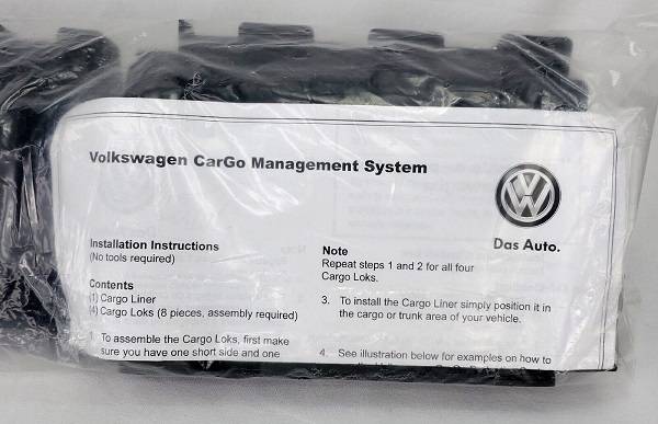 Photo NEW VW Volkswagen CarGo Management System 8 Blocks, OEM Genuine $14