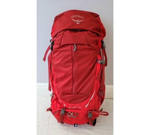 Osprey Stratos 36 Hiking Backpack Red, Size ML $150