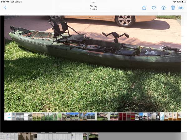 Pedal Fishing Kayak - Pescador Perception Pilot $1,575
