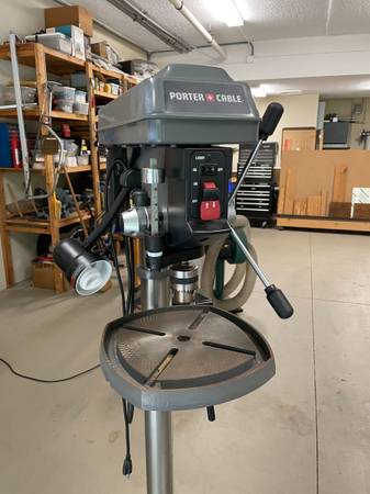 Photo Porter Cable Floor Standing Drill Press $400