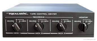 Realistic 42-2115 Tape Control Center $15