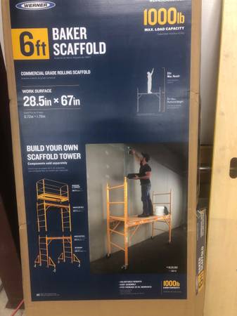 Photo Scaffold 6 ft Rolling Type $150