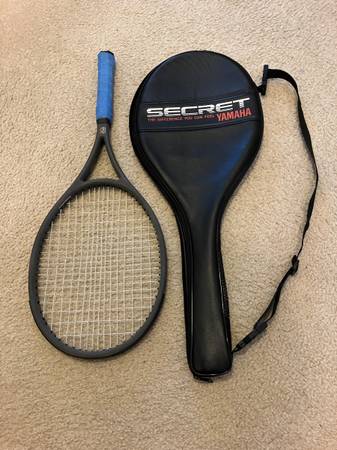 Photo Yamaha Secret 04 Tennis Racket with Case $50