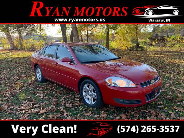 Photo 2008 Chevy Impala LT (Southern Vehicle Very Clean) - $6,995 (Warsaw)