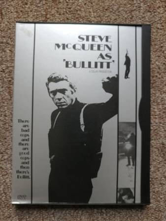Photo DVD Bullitt (Steve McQueen) - Lightly Used $3
