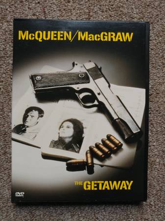 Photo DVD The Getaway (Steve McQueen) - Lightly Used $3