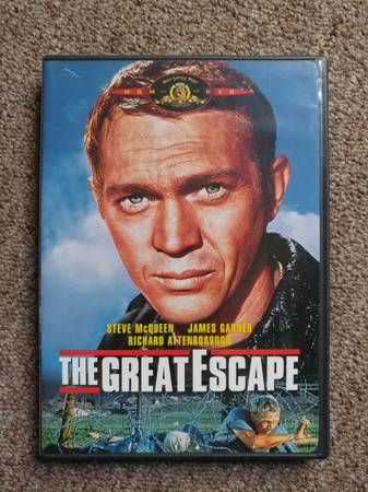 Photo DVD The Great Escape (Steve McQueen) - Lightly Used $3