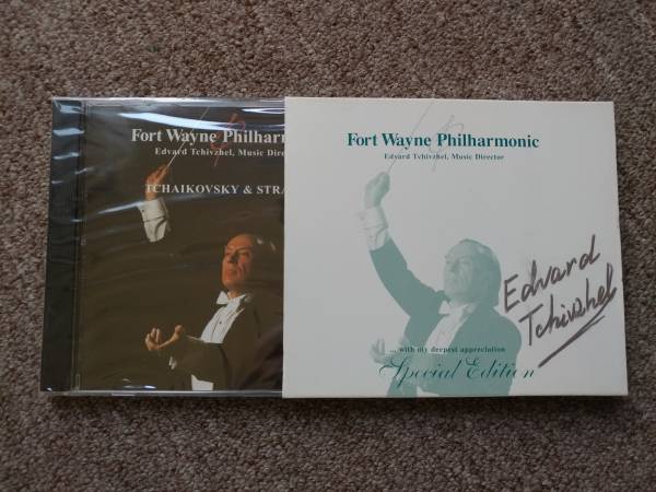 Photo Fort Wayne Philharmonic Edward Tchivzhel Autographed CD, New  Sealed $4