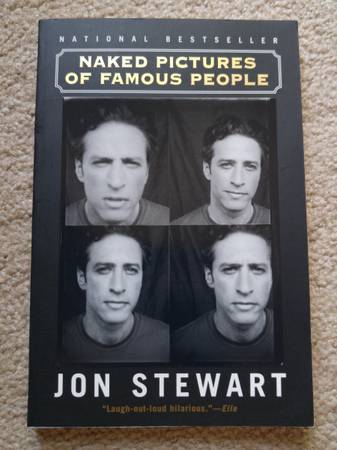Photo Naked Pictures of Famous People by Jon Stewart, Paperback Book $3