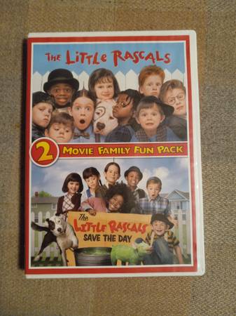 THE LITTLE RASCALS 2 MOVIE FAMILY FUN PACK $2