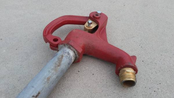 YARD HYDRANT FAUCET 5 ft. 12 $45