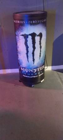 Photo monster energy fridge $200