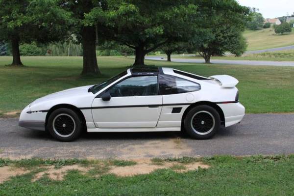 88 Pontiac Fiero GT T-Tops - $5200 (Frederick) | Cars & Trucks For Sale ...