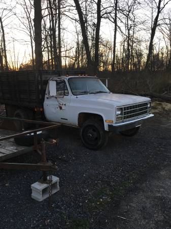 89 Chevy 1 ton Dump truck. 4x4 - $4750 (Emmitsburg) | Cars & Trucks For ...