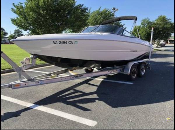 Photo 2017 22ft Stingray Boat w Trailer For Sale $45,000