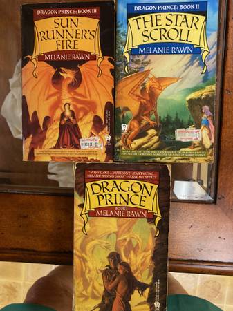 Photo Dragon Prince Trilogy by Melanie Rawn $20