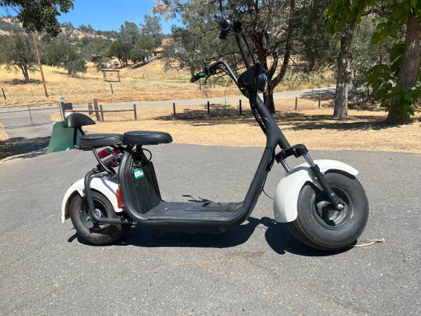 Photo Fat Tire Electric Scooter for Adults 2000W Motor, Two seater $1,200