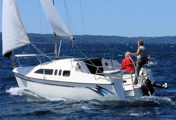 Hunter 26 Sailboat with Trailer $8,500