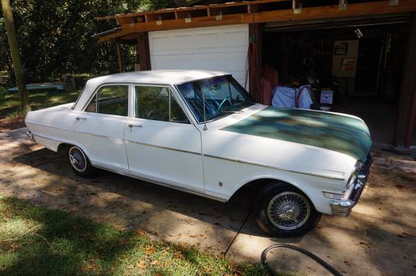 1964 Chevy-II Nova, 4-door, 6-cylinder, automatic - $5000 (Gainesville ...