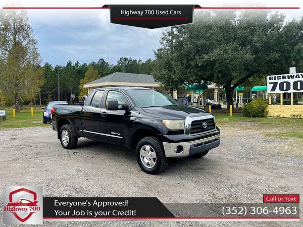 Photo 2008 Toyota Tundra $700 Down Low Credit No Credit No Problem (Highway 700 Used Cars)