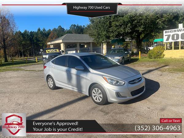 Photo 2015 Hyundai Accent $700 Down Low Credit No Credit No Problem (Highway 700 Used Cars)