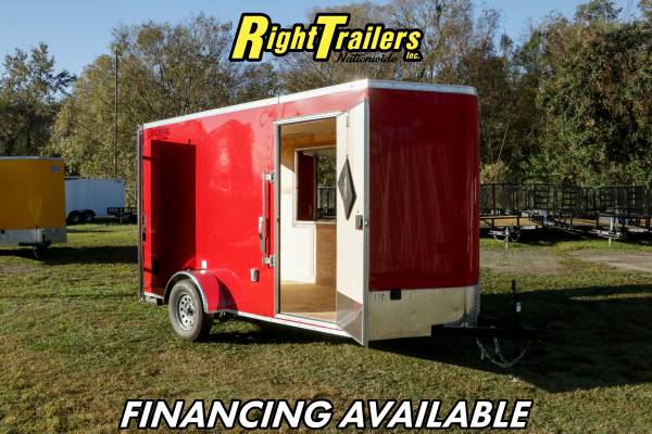 Photo 2022 6x12 Continental Cargo Concession Trailer CALL FOR PRICE