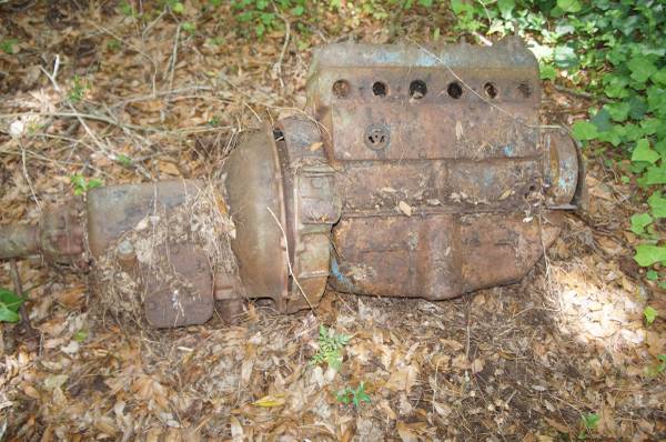 Photo Model A Ford Engine and Transmission(1928-1931) $100