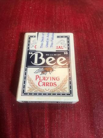 Photo Vintage BEE Club Special Diamond Back Playing Cards GOLDEN NUGGET  SEALED 2 DEC $27