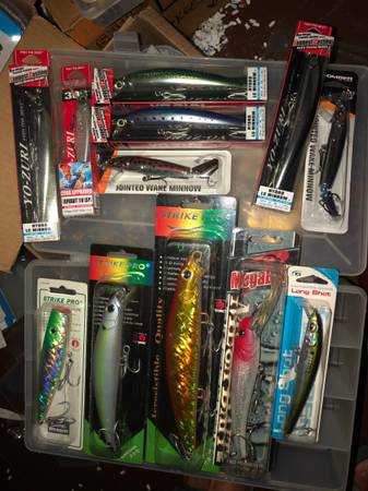Photo brand new saltwater fishing lures $1