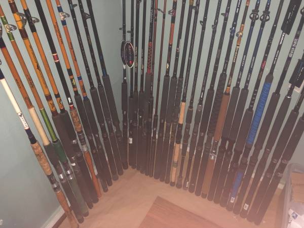 Photo ocean fishing rods - trolling, casting, spinning, surf, boat $1