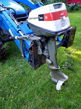 6 hp. Johnson outboard $450