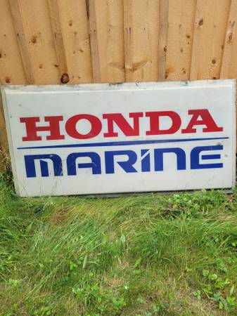 Honda Marine sign $80