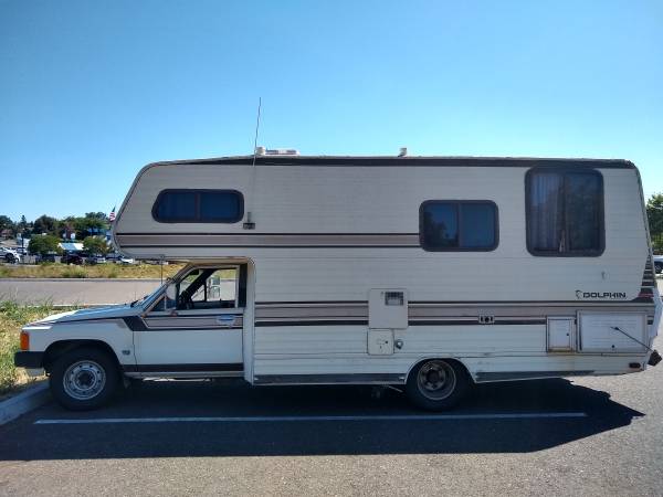 1986 Toyota Dolphin RV motorhome, Manual 22R-E - $4800 (Auburn, CA ...