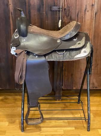 Photo Silver King Synthetic Western Saddle $300