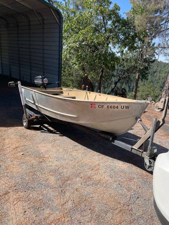 klamath aluminum boat $850