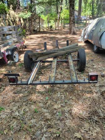 Photo motorcycle trailer $100