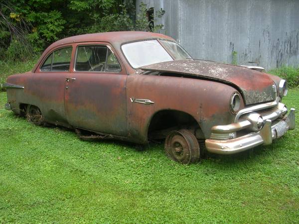 Photo 1951 Ford Deluxe 2dr Parts Car (sold as is) not selling parts, no titl $750