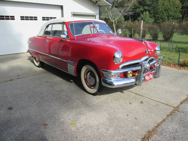 Photo 1950 Ford Convertible Custom Deluxe - $41,500 (Grand Haven)